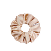 Chelsea King Adorn Satin Blush Scrunchie - Classic