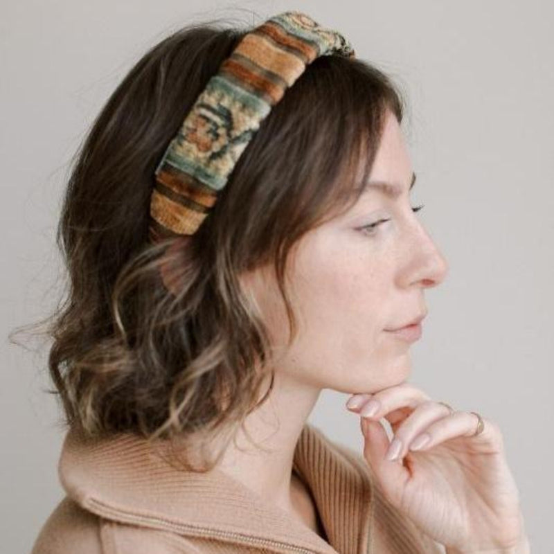 Chelsea King Chenille Jacquard Headband