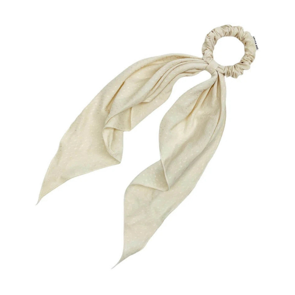 Chelsea King Poppy Cream Scrunchie