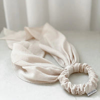 Chelsea King Poppy Cream Scrunchie