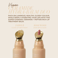 Fitglow Beauty Ceramide Hydra Balm Duo - 24 Hour + Rosewood