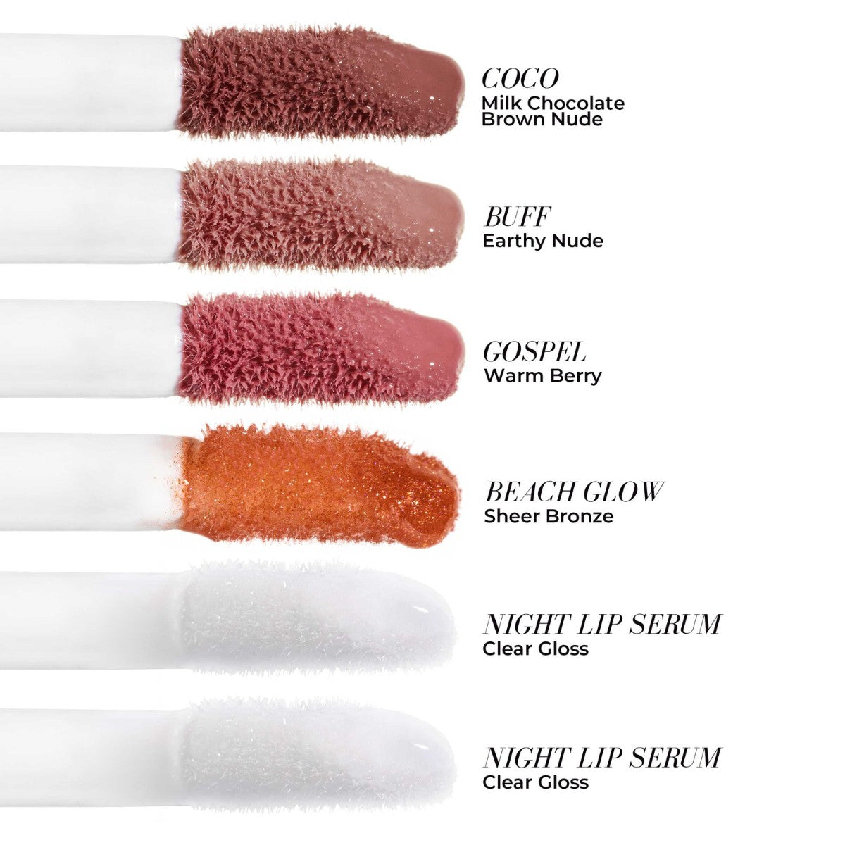 Fitglow Beauty Mini Lip Serum Collection