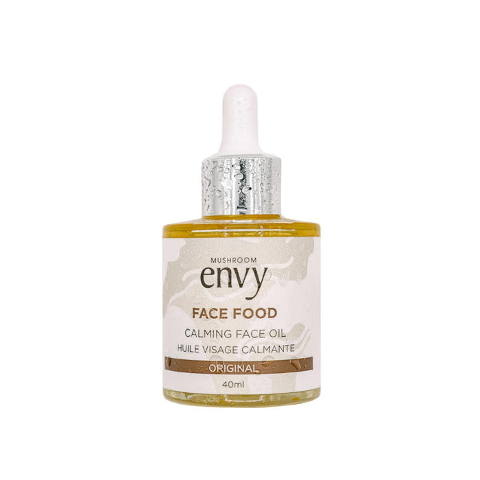 Mushroom Envy Face Food Calming Facial Oil - Original (Rose Geranium)