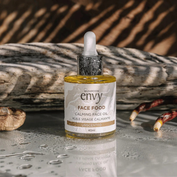 Mushroom Envy Face Food Calming Facial Oil - Unscented