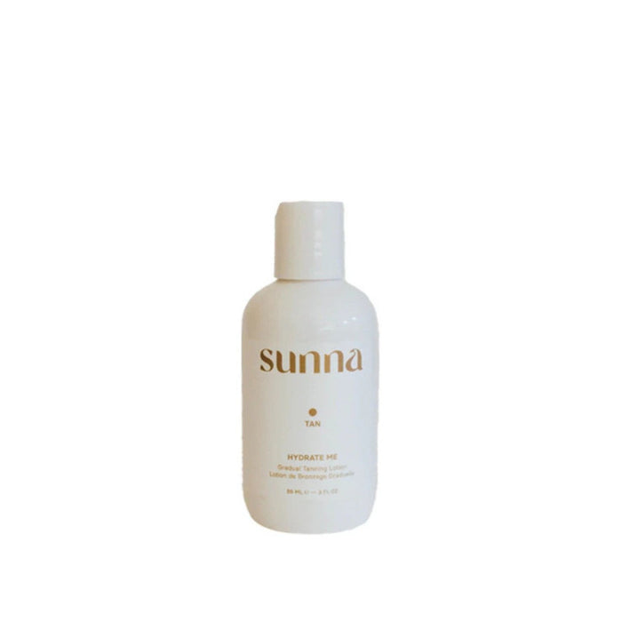 Sunna Tan Hydrate Me Gradual Tanning Lotion - 3 oz Travel Size