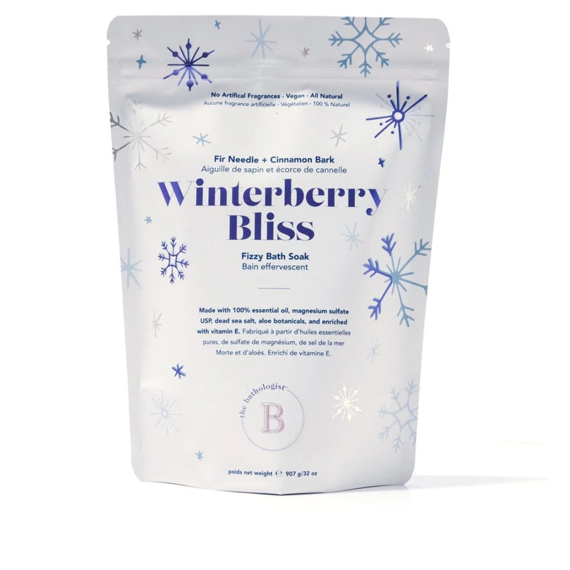 The Bathologist Fizzy Bath Soak - Winterberry Bliss