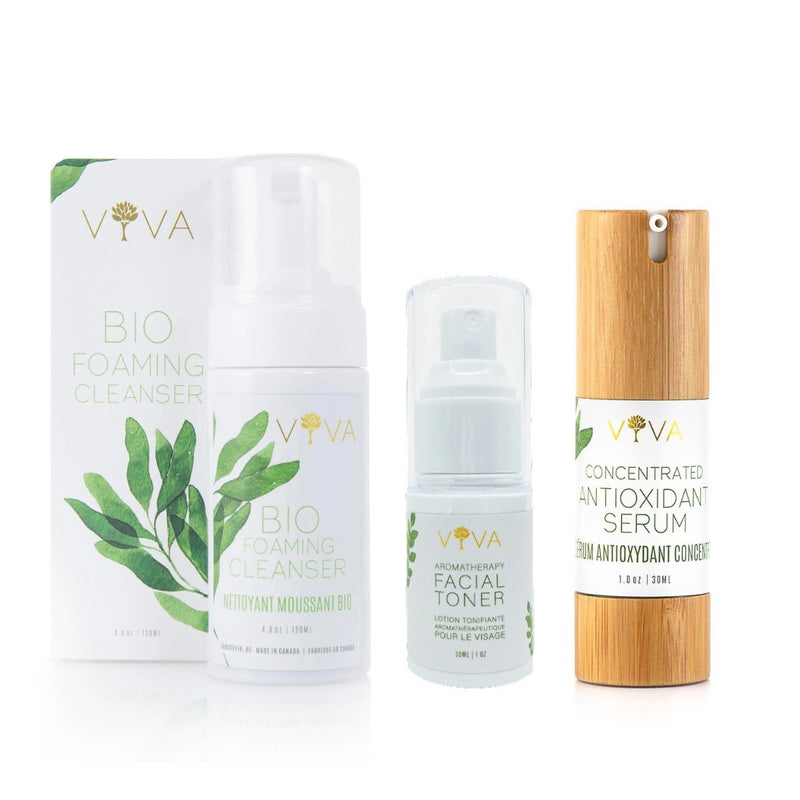 Viva Organics Men's Skincare Set